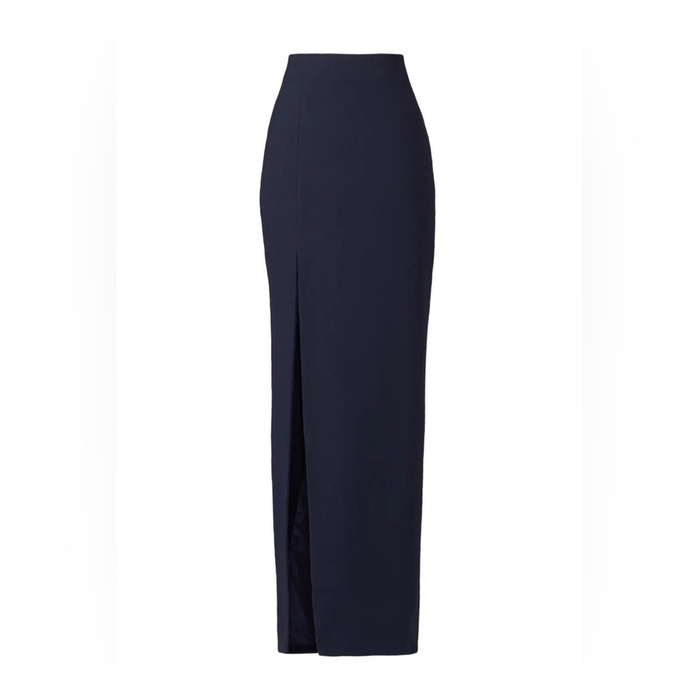 Elizabeth and James Navy Blue Avita High Waisted Skirt with Slit size 2 EUC - Picture 2 of 10